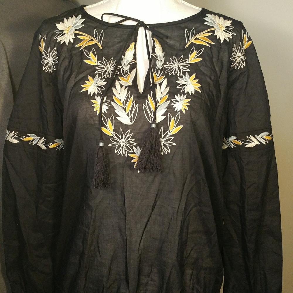 Tory Burch Embroidered Top